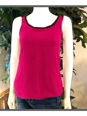 EXPRESS- WOMENS CREW NECK- LINE TANK TOP STYLE PULL OVER BLOUSE SIZE X-SMALL
